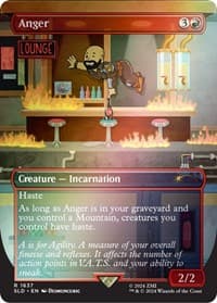 Anger (1637) (Rainbow Foil) - Secret Lair Drop Series - Magic: The Gathering card