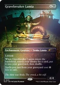 Gravebreaker Lamia (Rainbow Foil) - Secret Lair Drop Series - Magic: The Gathering card