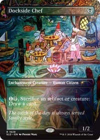 Dockside Chef (Rainbow Foil) - Secret Lair Drop Series - Magic: The Gathering card