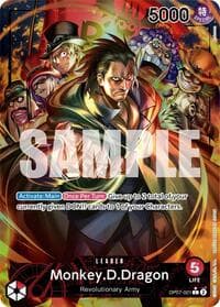 Monkey.D.Dragon (001) (Parallel) - 500 Years in the Future - One Piece Card Game card