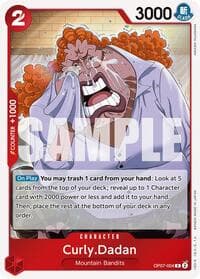 Curly.Dadan - 500 Years in the Future - One Piece Card Game card