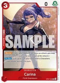 Carina - 500 Years in the Future - One Piece Card Game card