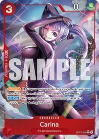 Carina (Parallel) - 500 Years in the Future - One Piece Card Game card