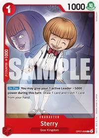 Sterry - 500 Years in the Future - One Piece Card Game card