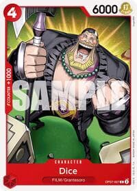 Dice - 500 Years in the Future - One Piece Card Game card