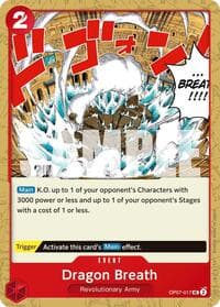 Dragon Breath - 500 Years in the Future - One Piece Card Game card