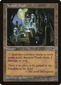 Ancient Tomb - Tempest - Magic: The Gathering card
