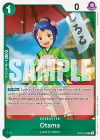 Otama - 500 Years in the Future - One Piece Card Game card