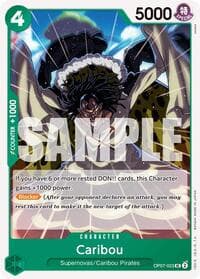 Caribou - 500 Years in the Future - One Piece Card Game card
