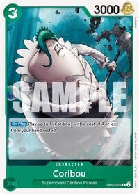 Coribou - 500 Years in the Future - One Piece Card Game card