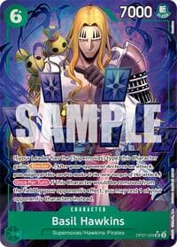 Basil Hawkins (Parallel) - 500 Years in the Future - One Piece Card Game card