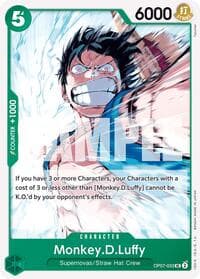 Monkey.D.Luffy (033) - 500 Years in the Future - One Piece Card Game card