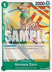 Roronoa Zoro (034) - 500 Years in the Future - One Piece Card Game card