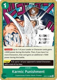 Karmic Punishment - 500 Years in the Future - One Piece Card Game card