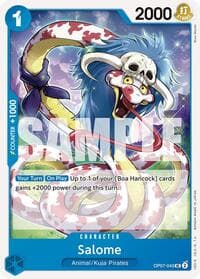 Salome - 500 Years in the Future - One Piece Card Game card