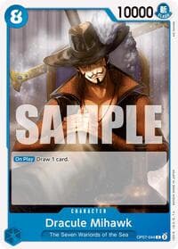 Dracule Mihawk - 500 Years in the Future - One Piece Card Game card