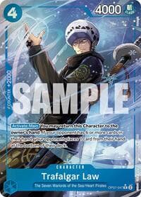 Trafalgar Law (047) (Parallel) - 500 Years in the Future - One Piece Card Game card
