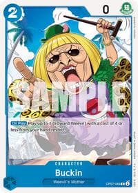 Buckin - 500 Years in the Future - One Piece Card Game card