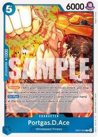 Portgas.D.Ace (053) - 500 Years in the Future - One Piece Card Game card