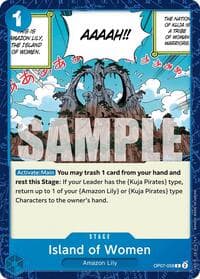 Island of Women - 500 Years in the Future - One Piece Card Game card