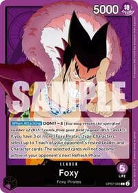 Foxy (059) - 500 Years in the Future - One Piece Card Game card
