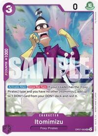 Itomimizu - 500 Years in the Future - One Piece Card Game card
