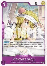 Vinsmoke Sanji - 500 Years in the Future - One Piece Card Game card