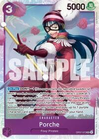 Porche - 500 Years in the Future - One Piece Card Game card