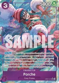 Porche (Parallel) - 500 Years in the Future - One Piece Card Game card