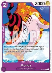 Monda - 500 Years in the Future - One Piece Card Game card