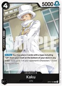 Kaku - 500 Years in the Future - One Piece Card Game card