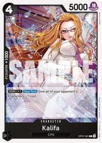 Kalifa - 500 Years in the Future - One Piece Card Game card