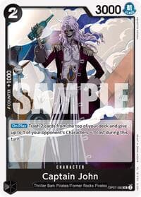 Captain John - 500 Years in the Future - One Piece Card Game card
