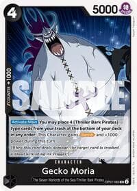 Gecko Moria (083) - 500 Years in the Future - One Piece Card Game card