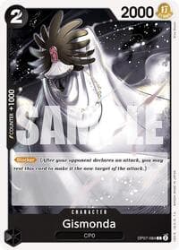 Gismonda - 500 Years in the Future - One Piece Card Game card