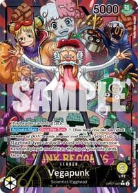 Vegapunk (Parallel) - 500 Years in the Future - One Piece Card Game card