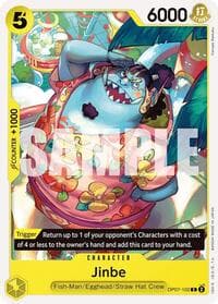 Jinbe (102) - 500 Years in the Future - One Piece Card Game card