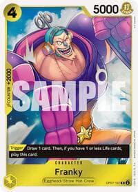 Franky - 500 Years in the Future - One Piece Card Game card