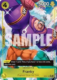 Franky (Parallel) - 500 Years in the Future - One Piece Card Game card