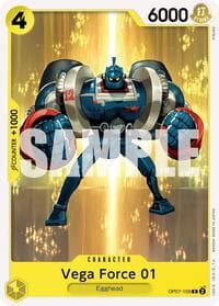 Vega Force 01 - 500 Years in the Future - One Piece Card Game card