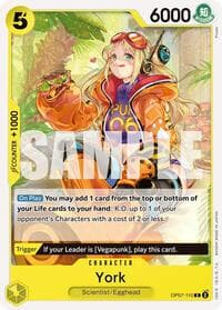York - 500 Years in the Future - One Piece Card Game card