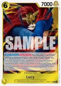 Lucy - 500 Years in the Future - One Piece Card Game card