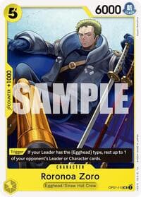 Roronoa Zoro (113) - 500 Years in the Future - One Piece Card Game card