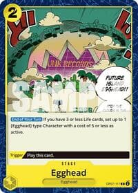 Egghead - 500 Years in the Future - One Piece Card Game card