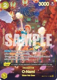 O-Nami (SP) - 500 Years in the Future - One Piece Card Game card