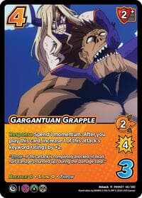 Gargantuan Grapple - UniVersus: My Hero Academia: Girl Power - UniVersus card