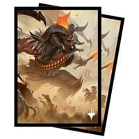 Outlaws of Thunder Junction Rakdos, the Muscle Standard Deck Protector Sleeves for Magic (100-pack) - Ultra Pro Card Sleeves - Card Sleeves card