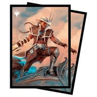 Outlaws of Thunder Junction Annie Flash, The Veteran Standard Deck Protector Sleeves for Magic (100-pack) - Ultra Pro Card Sleeves - Card Sleeves card