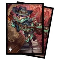 Outlaws of Thunder Junction Tinybones, the Pickpocket Standard Deck Protector Sleeves for Magic (100-pack) - Ultra Pro Card Sleeves - Card Sleeves card