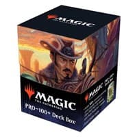 Magic: The Gathering Outlaws of Thunder Junction Yuma, Proud Protector 100+ Deck Box for Magic: The Gathering - Ultra Pro Deck Boxes - Deck Boxes card